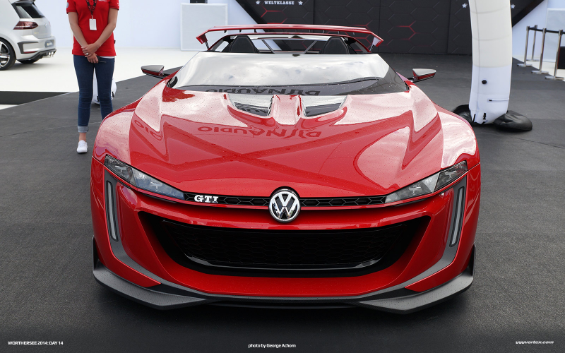 Illustration for article titled The Volkswagen GTI Vision Gran Turismo Is Bonkers In Real Life